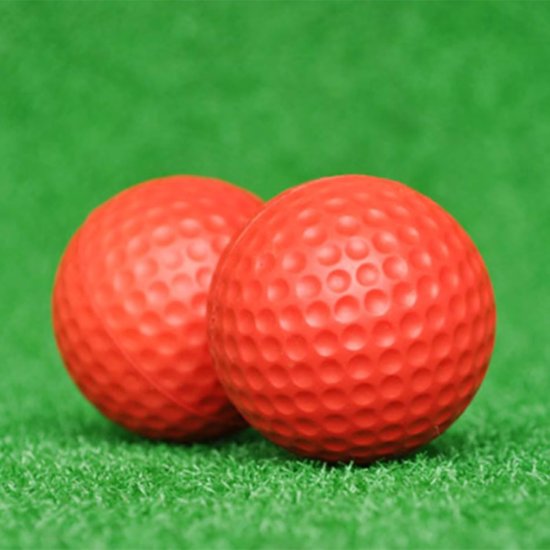 Oefen Golfballen - Zachte Golfs - Binnen En Buiten - Realistisch Gevoel - 42mm Diameter - Mix Kleuren — afbeelding 5