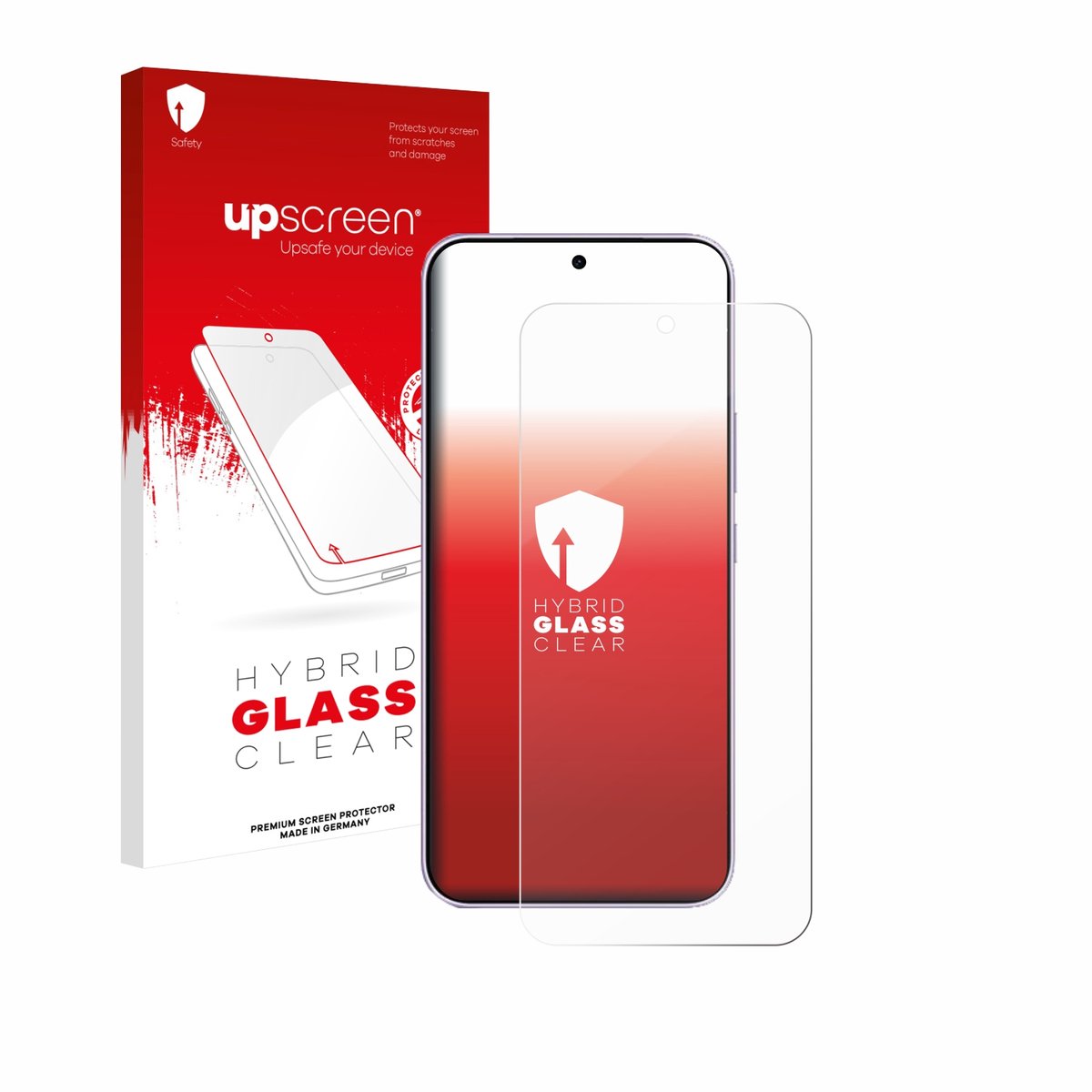 upscreen - Screenprotector voor Vivo V70 FE - Folie Beschermfolie Beschermglas transparant
