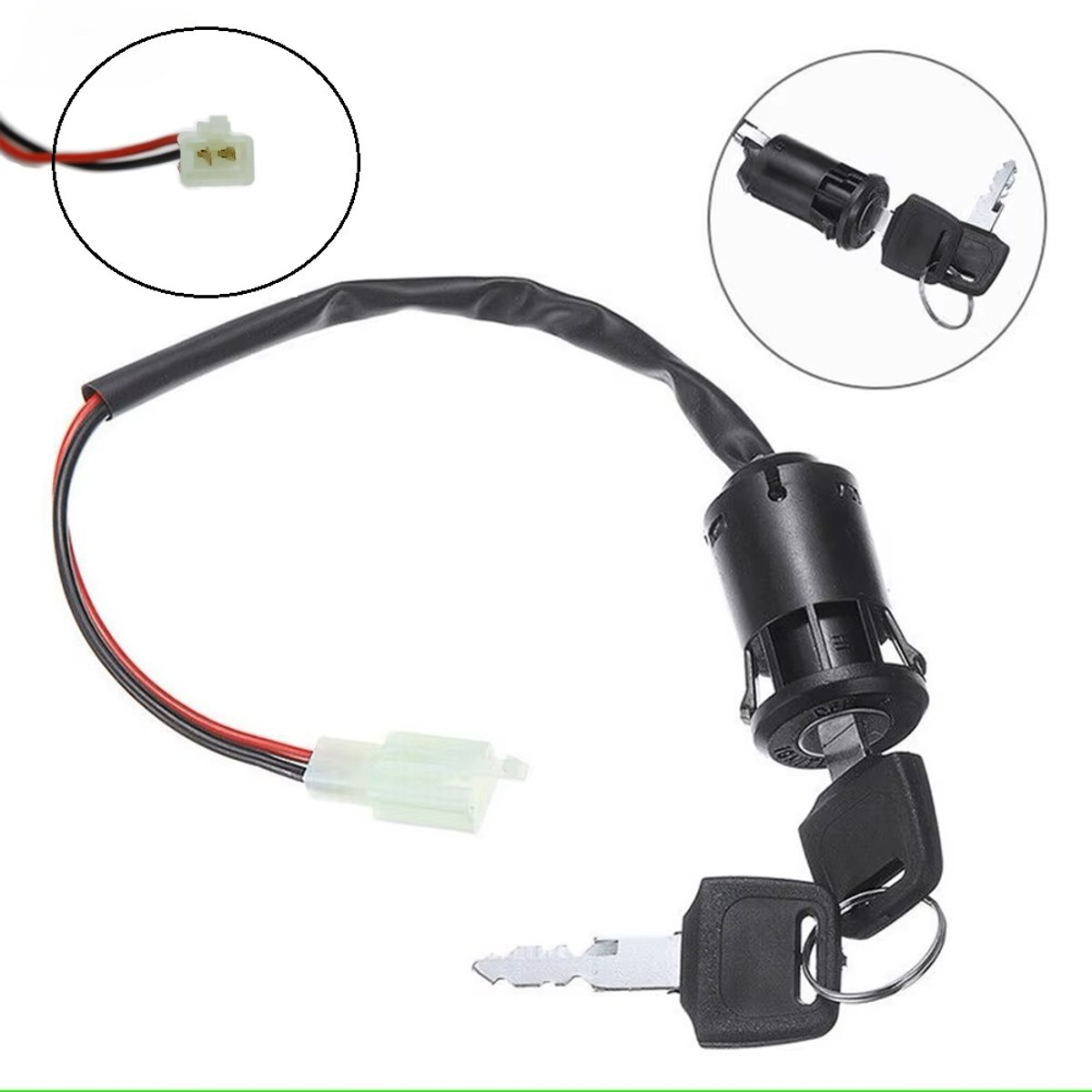 Han-Bar® Universele Motorfiets Contactschakelaar – Waterdicht, Veilig & Direct te Monteren