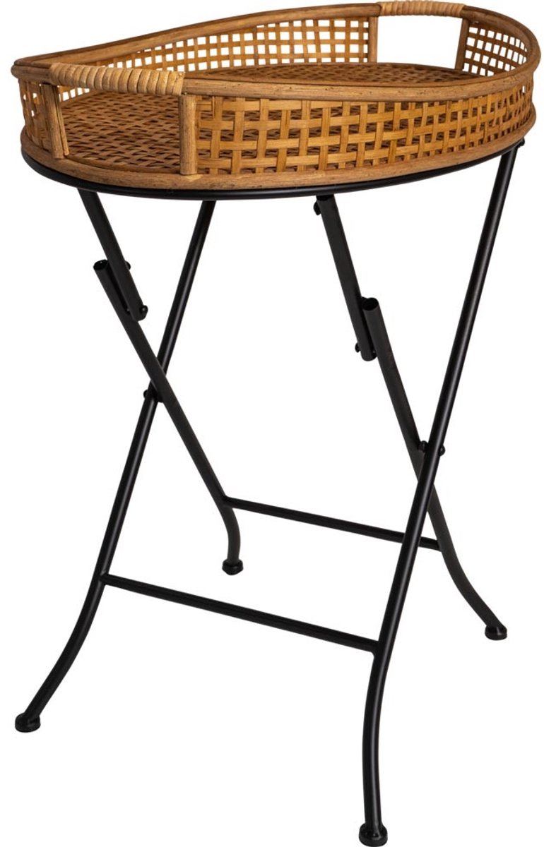Lesli Living - Tuintafel Levi - Bruin - 55x38x62cm