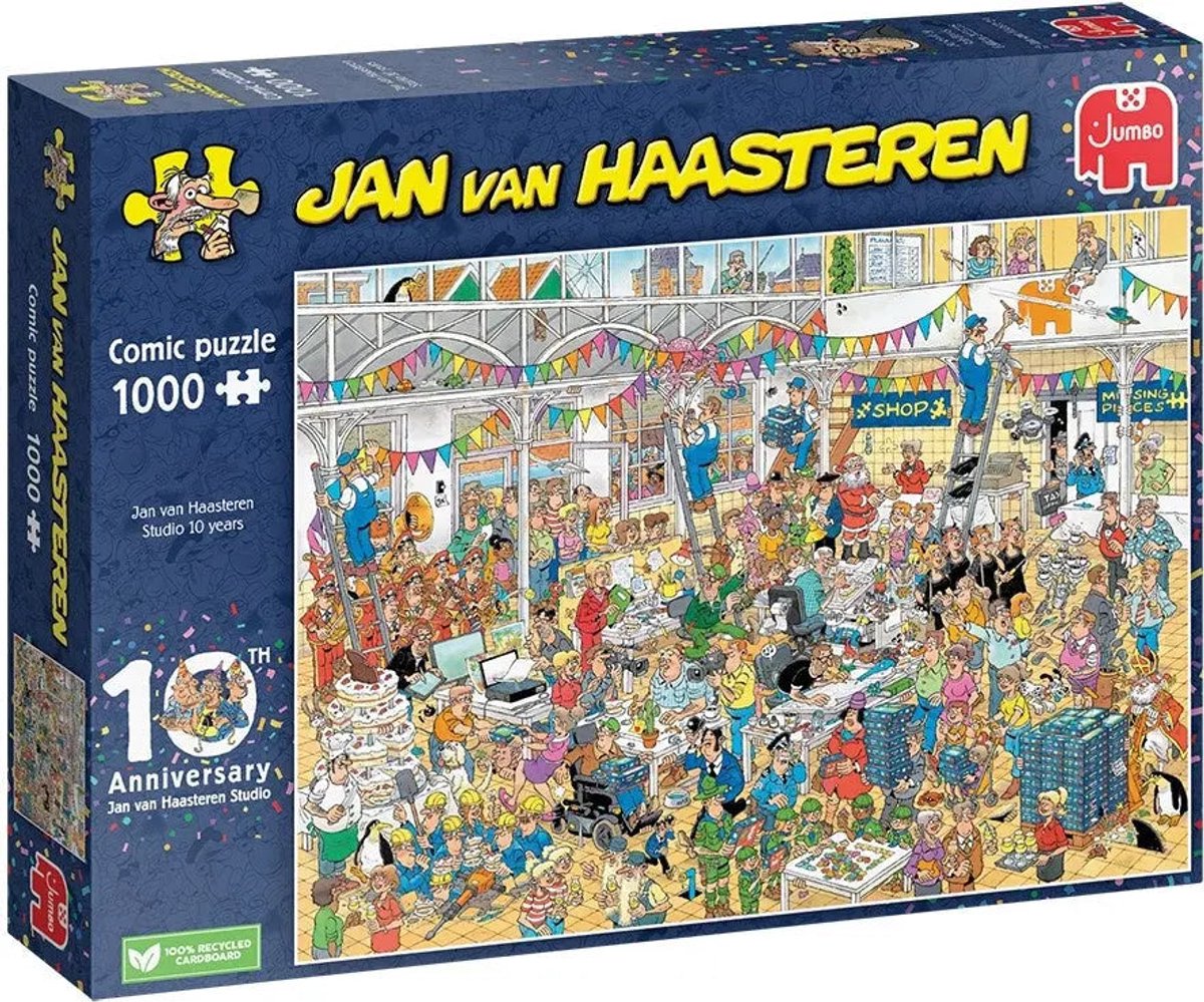Jan van Haasteren Legpuzzel - 10 Jaar Jan van Haasteren Studio