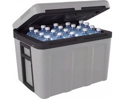 Auronic Koelbox Elektrisch 12V en 230 volt - 40L - Auto - Camping Koelkast - Koelen en Verwarmen - Frigobox - Lichtgrijs