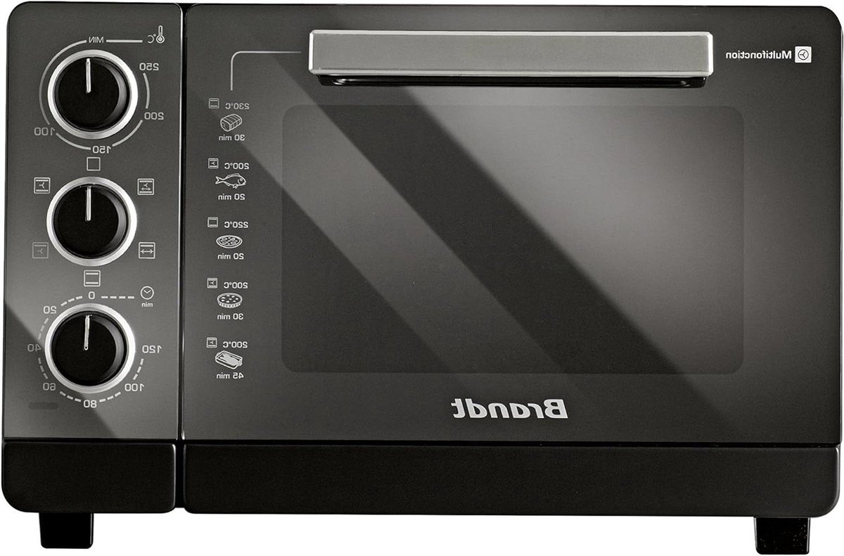 Mini Oven - Compacte Oven - Keuken Gebruik - 40 Liter Capaciteit - 57.5 x 43.3 cm - Zwart