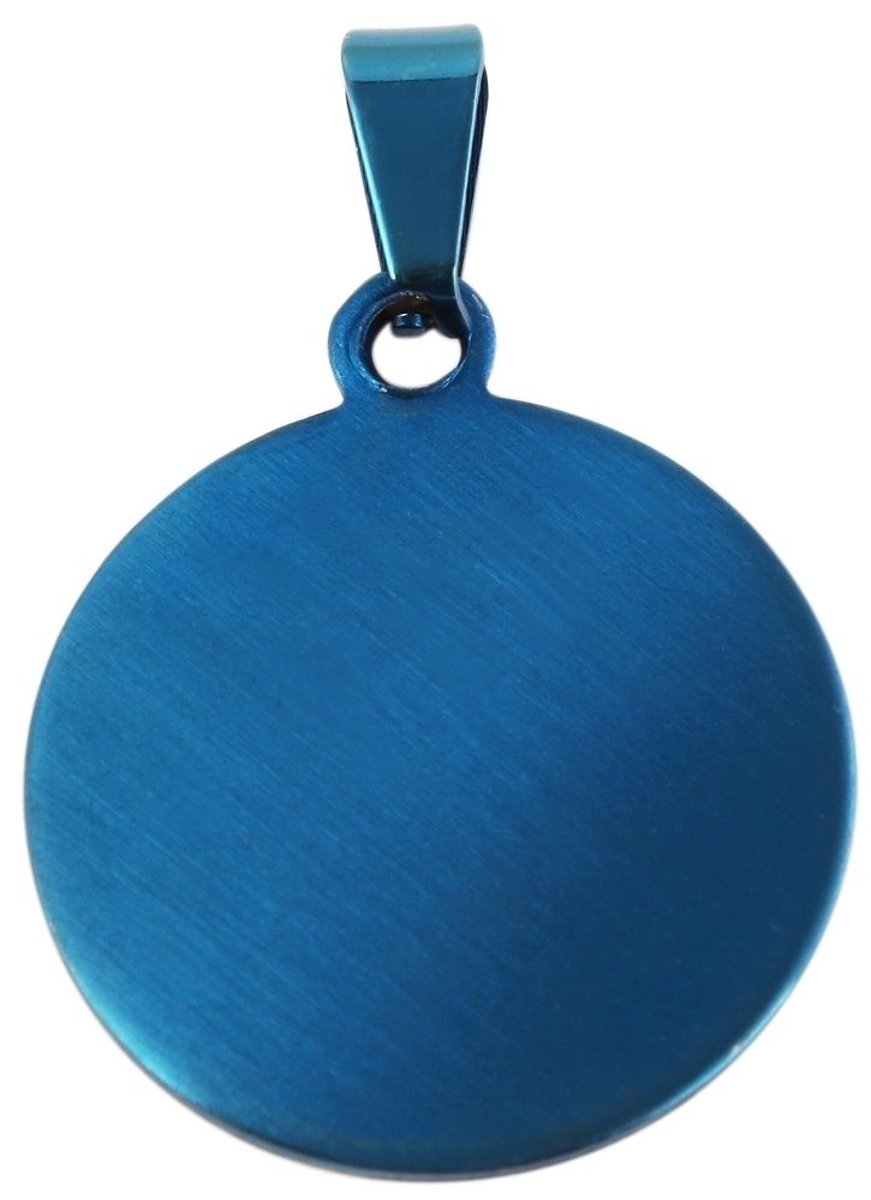 AKZENT Accent Unisex Hanger Barack accent hanger van roestvrij staal, rond, graveerbaar