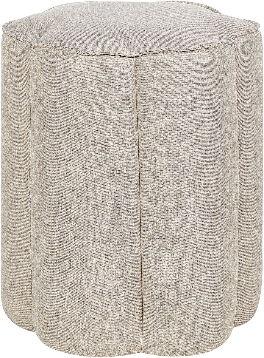TAPPEN - Poef - Beige - Linnen