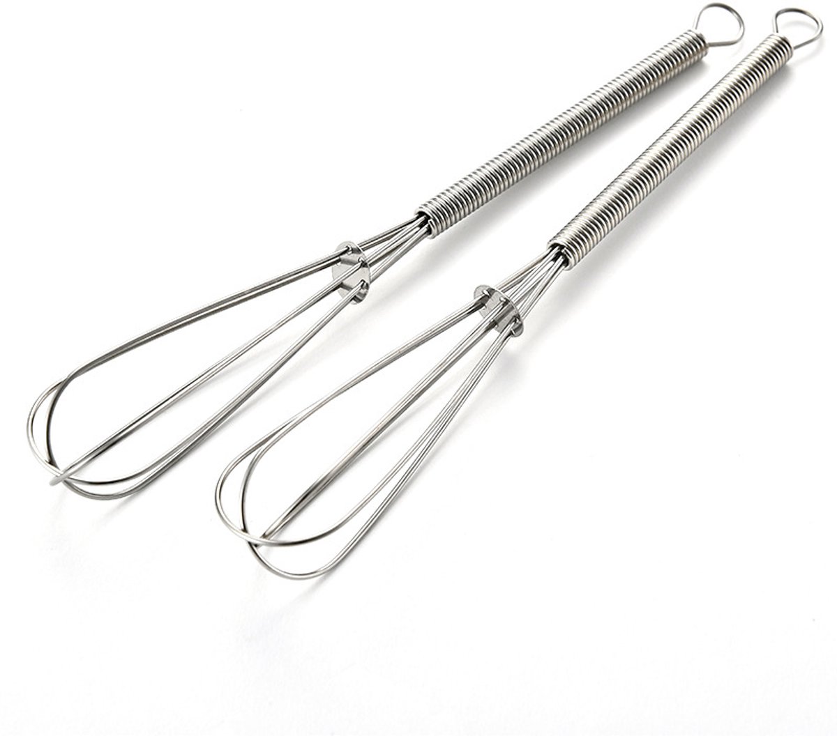 2 stuks Roestvrijstalen Mini Gardes – Kleine Handgardes – 18 cm
