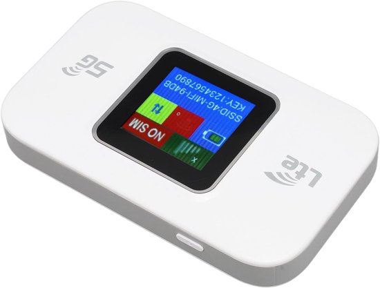 Mobile WiFi Router, Color Monitor Portable Mobile Hotspot Router ...