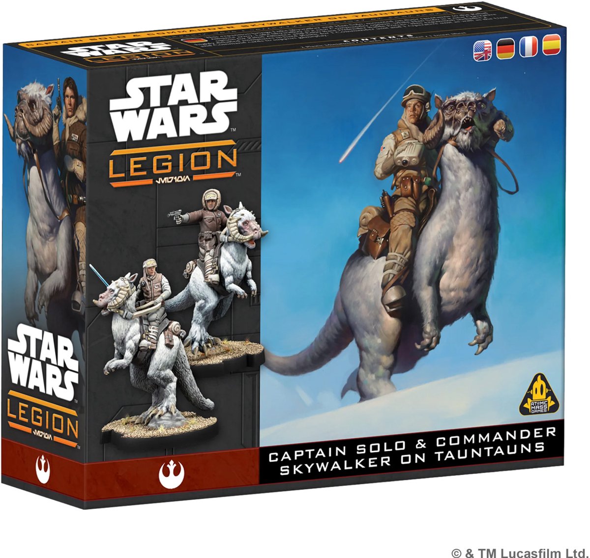 Star Wars Legion Han Solo & Luke Skywalker on Tauntaun - Uitbreiding - Miniaturenspel - EN/DE/FR/ES