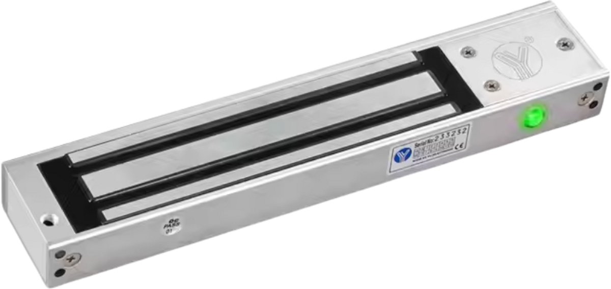 YLI YM-280N(LED) Elektromagnetisch slot opbouw kleefmagneet 280KG 12/24VDC fail safe
