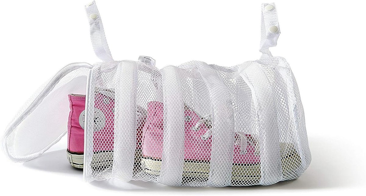 Perfetto Washing machine bag Save Laundry-Dimension 40 x 18 cm. - Shoes, fabric bianco, one size