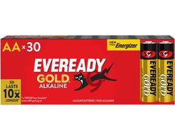 Energizer Eveready Gold - Batterijen - AA (LR6) - Alkaline - 30 stuks