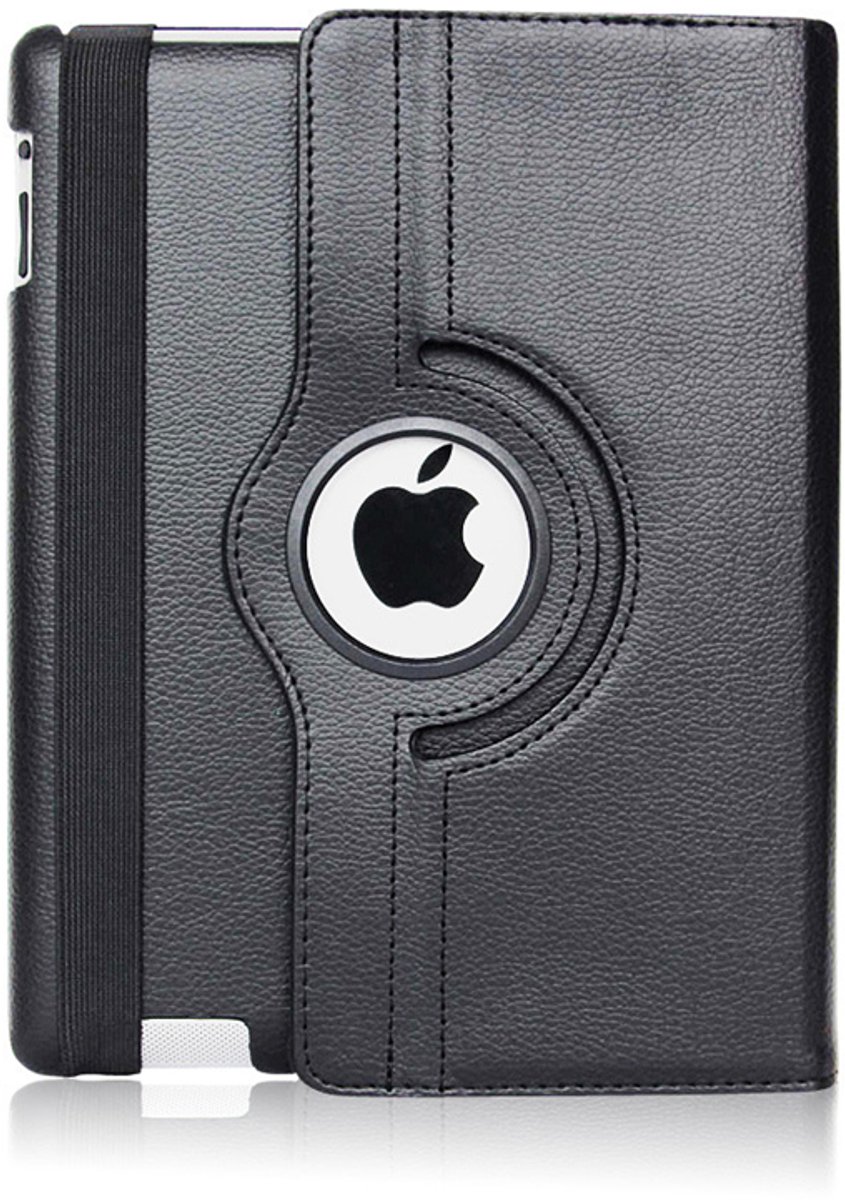 Hoes geschikt voor iPad Air 13 M4 2026 - 360° draaibare Bookcase - Zwart