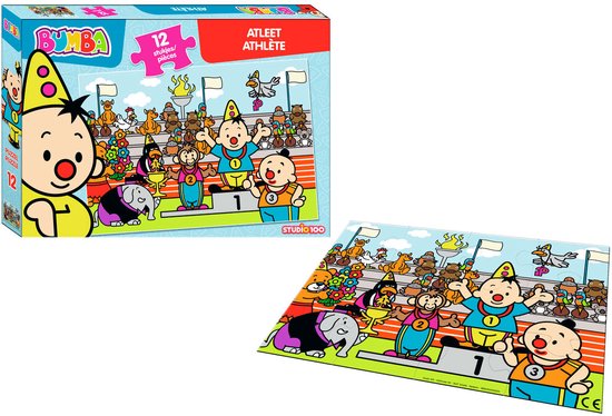 Bumba puzzel 12 stukjes - Atleet van Bumba — afbeelding 4