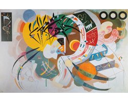 Bluebird Puzzle legpuzzel Kandinsky - Courbe dominante 1936 - 1000 stukjes.