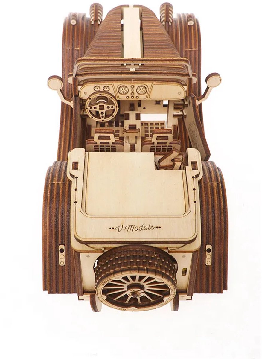 UGEARS Houten 3D Model - Roadster VM-01 — afbeelding 4