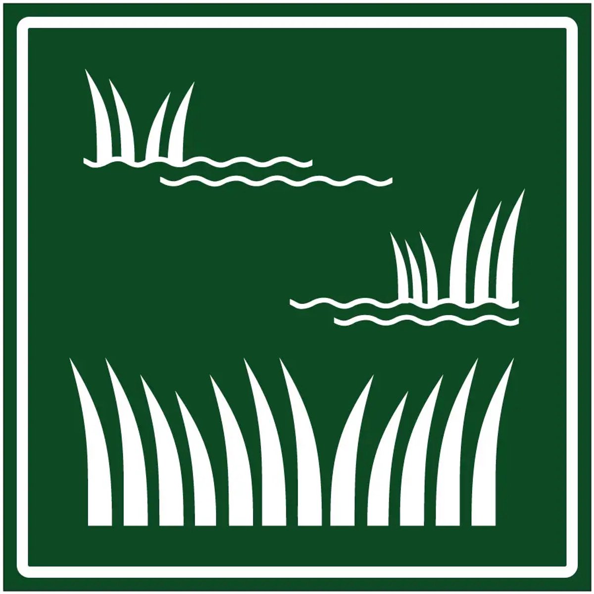 Wetlands sticker | 10 x 10 cm