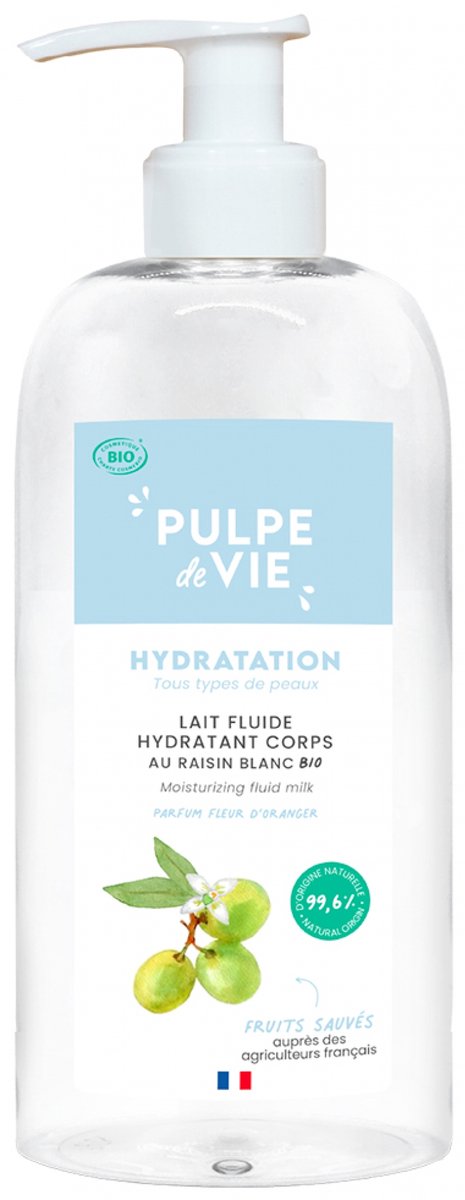 Pulpe de Vie Biologische Sinaasappelbloesem Hydraterende Lichaamsmelk 400 ml