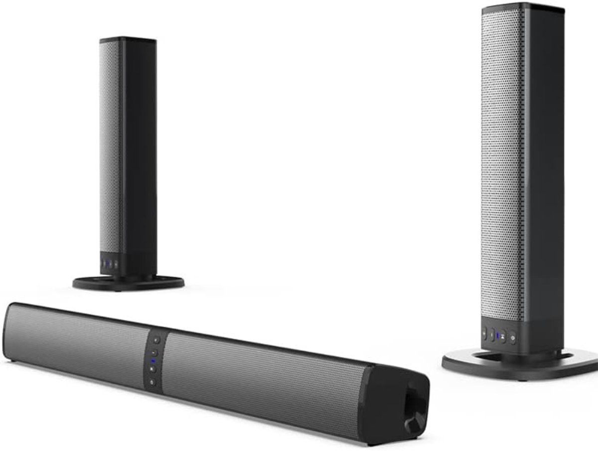 HEZIVO® Soundbar met ingebouwde Subwoofer - TV Speaker
