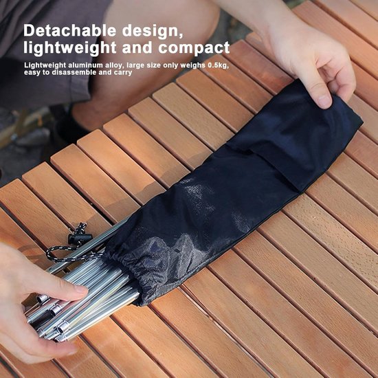 Kookstatief Kampvuur - Outdoor Statief - Buiten Koken - Verstelbare Ketting - 05 kg - Aluminium — afbeelding 5