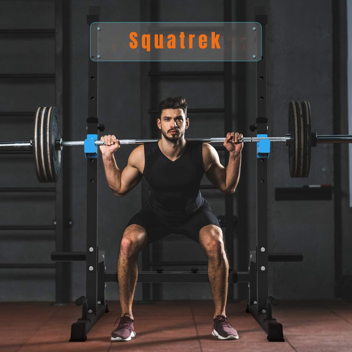 RONN® Squat Rack - Squat Wedge - Power Rack - Zwart - 107cm x 102cm x 145cm thumbnail 3