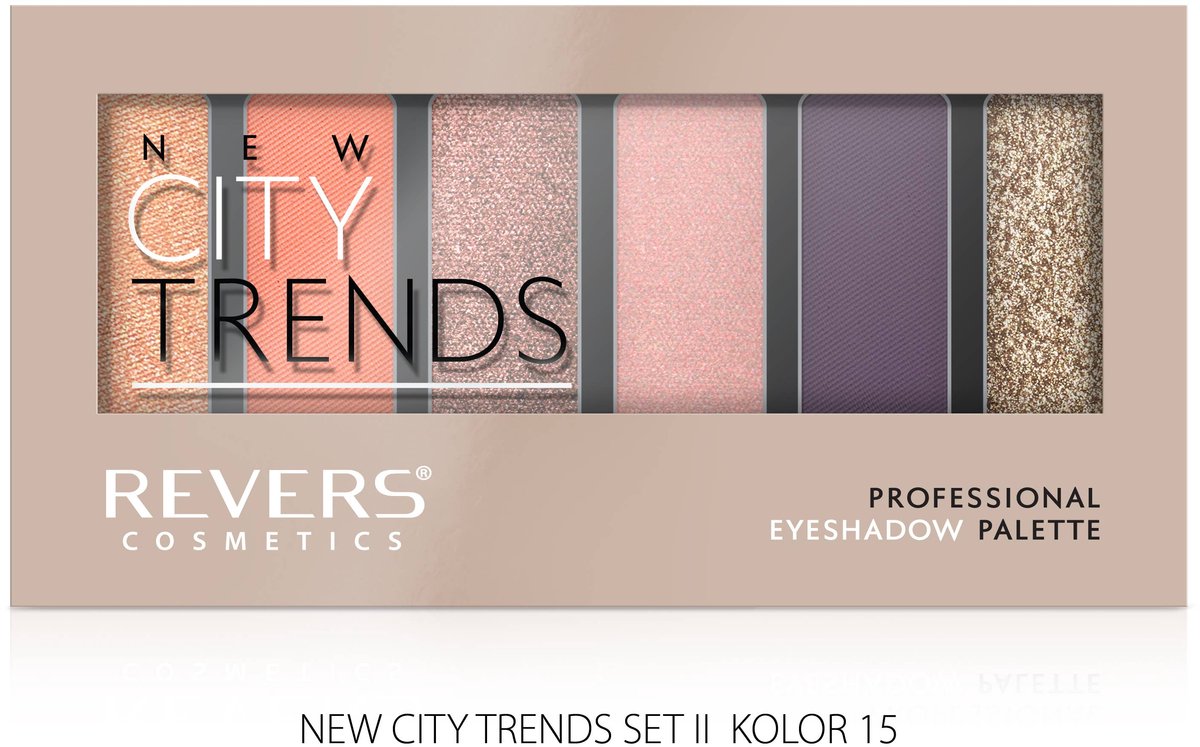 REVERS Cosmetics - New City Trends - Oogschaduw Nr. 15 – 9g – Intense Kleur & Langhoudend