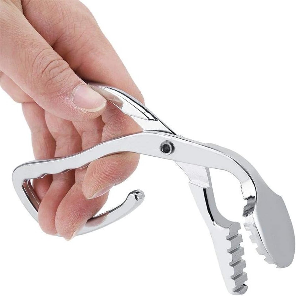 Kookgereedschap voor het veilig oppakken van hete schalen met anti-burn grip en duurzame constructie