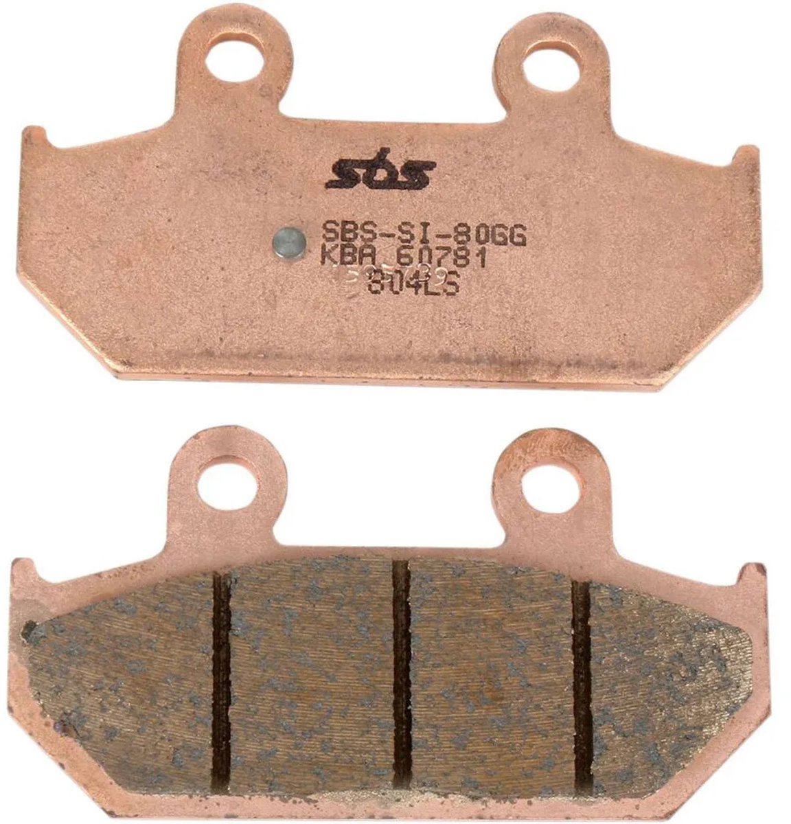 Sbs 182ms Gesinterde Remblokken Goud