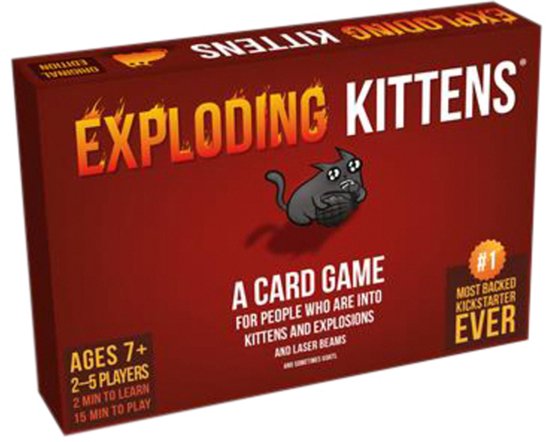 Exploding Kittens Original Edition - Engelstalig Kaartspel