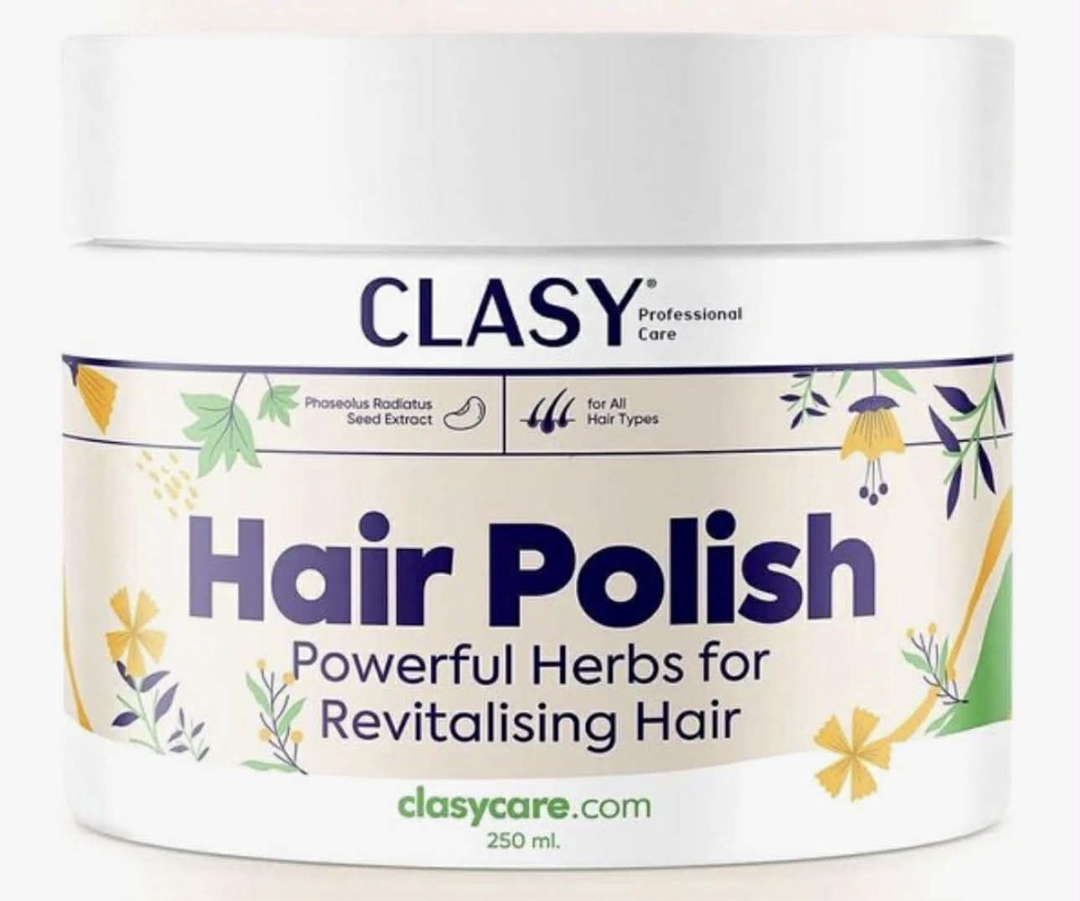 Clasy Care Professionele Haarmasker met Arganolie, Provitamine B5 & Gehydrolyseerde Keratine – Voedend Haarmasker voor Alle Haartypes, ook Geverfd Haar – 250 ml