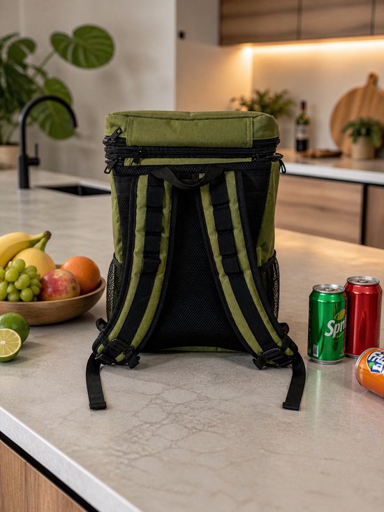 Koelrugtas 25 liter - Lunchtas, Koeltas & Picknickrugzak in één - PIEP® van Merkloos — afbeelding 3