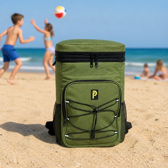 Koelrugtas 25 liter - Lunchtas, Koeltas & Picknickrugzak in één - PIEP® van Merkloos — afbeelding 5