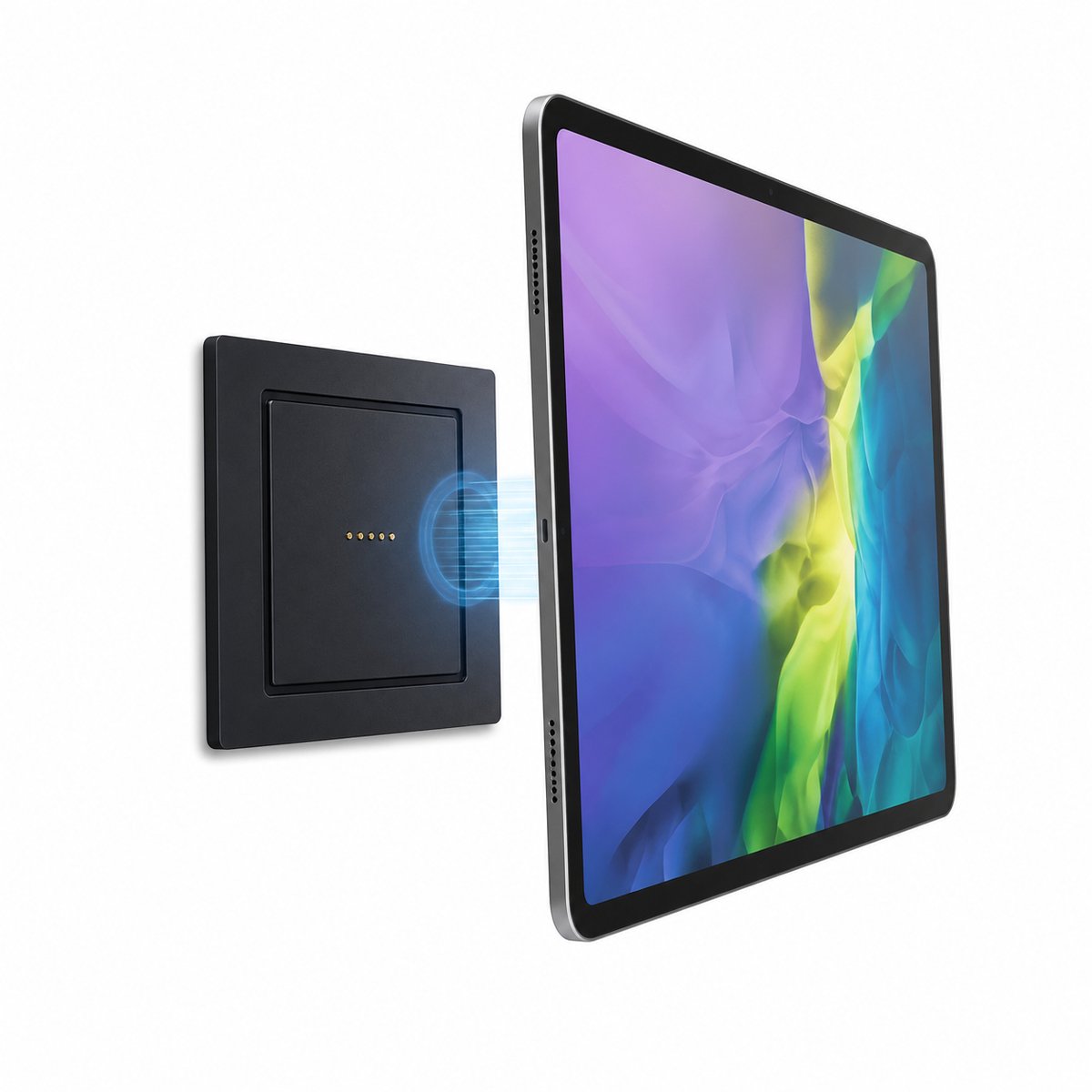 House of Balance Ipad WandCharger - Muur Bevestiging Ipad - Snellader - Keukenscherm - Week Planner - Wand oplader