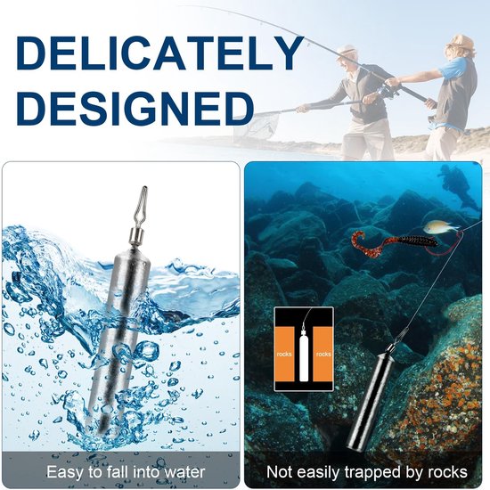 Vissen Drop Shot staaflood - gewichten drop shot - hengelaccessoireset voor de visser van Angling Pursuits — afbeelding 4