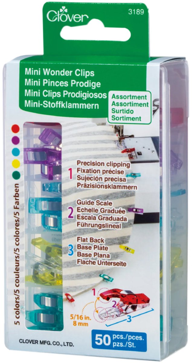 Mini Wonder Clips 50 stuks
