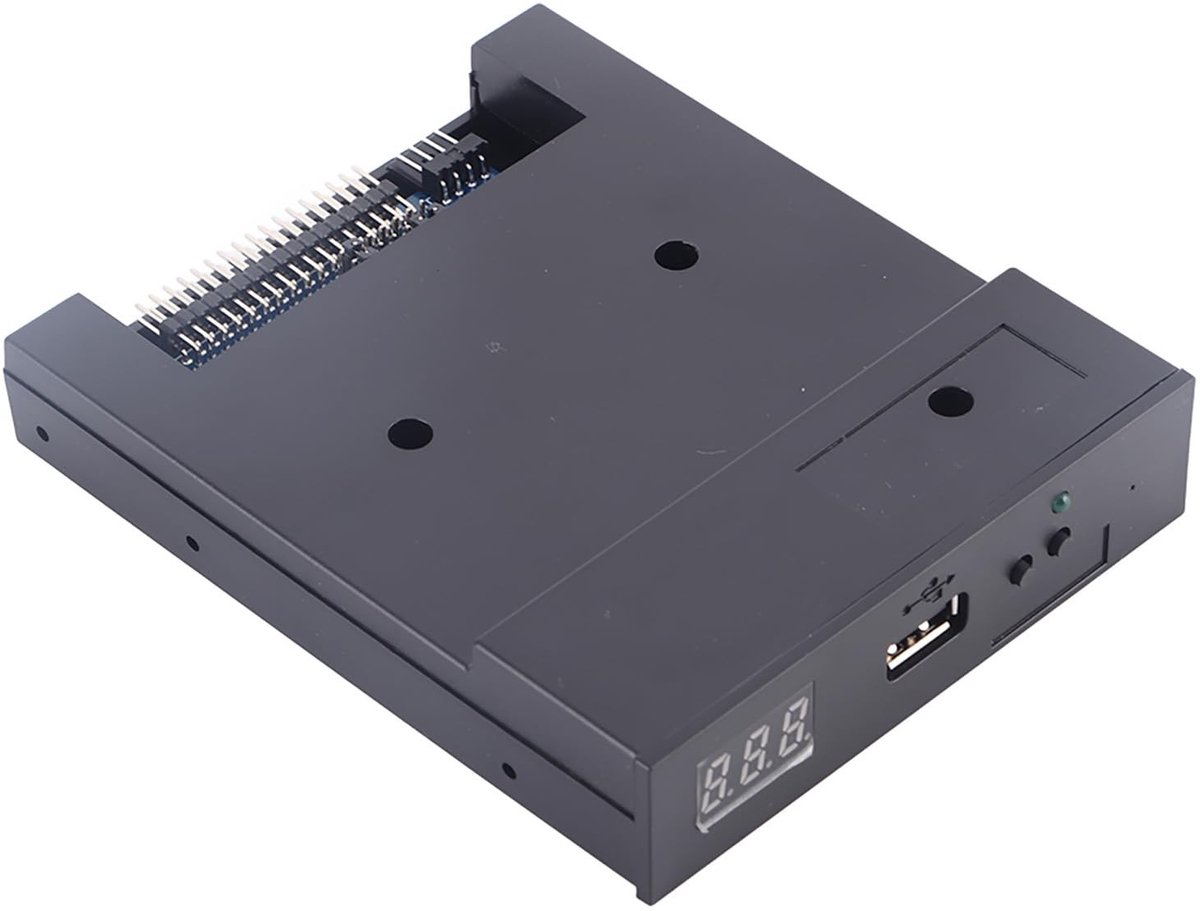 Zerone 9cm USB Floppy Disk Emulator voor Elektronische Orgels - Eenvoudig te Installeren