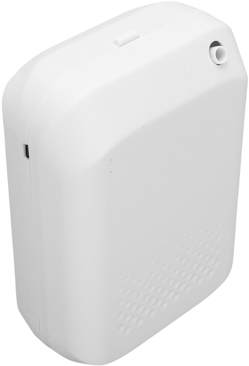 Qcwwy Smart Aroma Diffuser - App Bestuurbare Geurverspreider met 100 Dagen Batterijduur - Wit