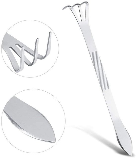 aladdien - Tuin Hark - 8.3 Inch - Tuin Gereedschap - Compact Formaat - 3 Tanden - Ideaal voor Kleine Potten - Geschikt voor Kinderen — afbeelding 5