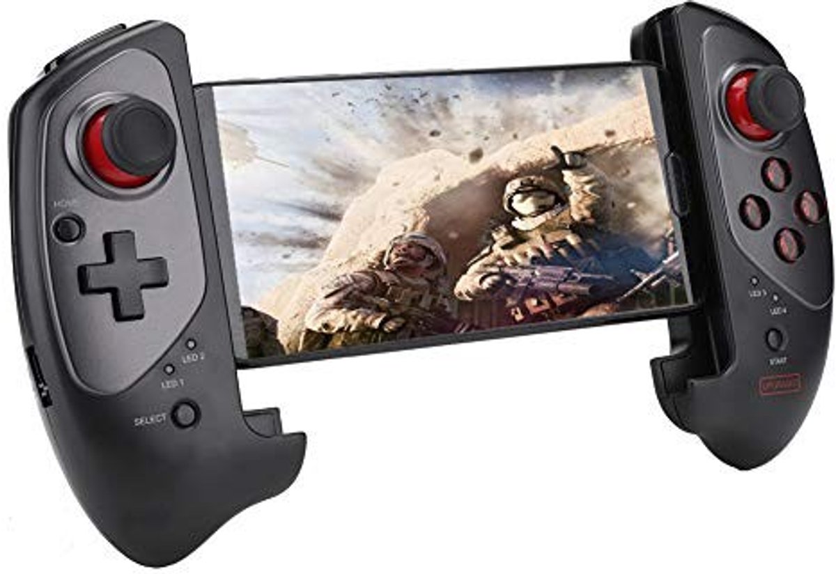 Allecto - Telescopische Gamepad - Voor Mobiele Telefoons - Tablets en Smart TV's - Ideaal voor Gaming - Verbeterde Controle - Geschikt voor Gamers
