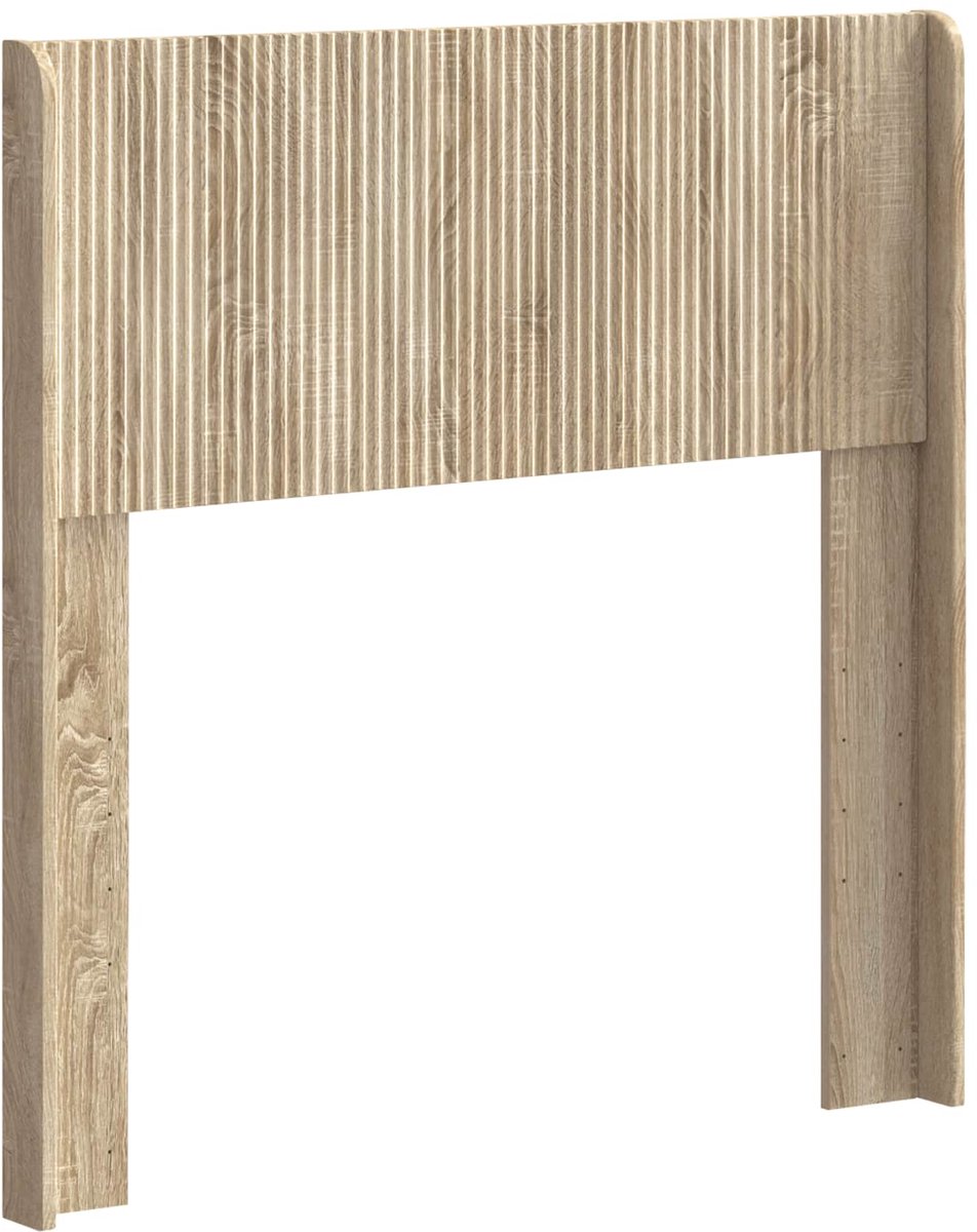 vidaXL - Hoofdbord - Sonoma - Eiken - PB