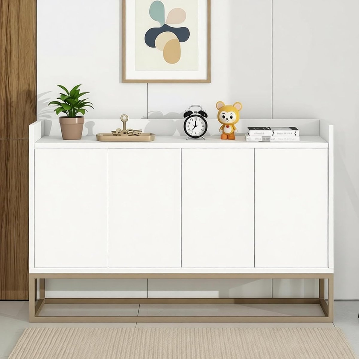 Kast - Wit - 120x30x80 cm - Arqam