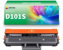 INKFIND D101S tonercartridge compatibel met Samsung D101S MLT-D101S - 1-pack Zwart