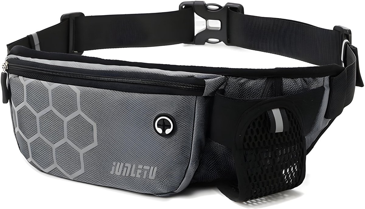 Retoo Heuptas Unisex - Waterdichte Fanny Pack voor Sport en Outdoor Activiteiten