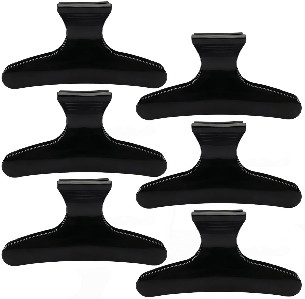 aladdien - Professionele Haarclips - Haarverf Tools - Ideaal voor Kappers - Zwart - Styling Accessoires - Handzaam en Duurzaam - Geschikt voor Haarv..
