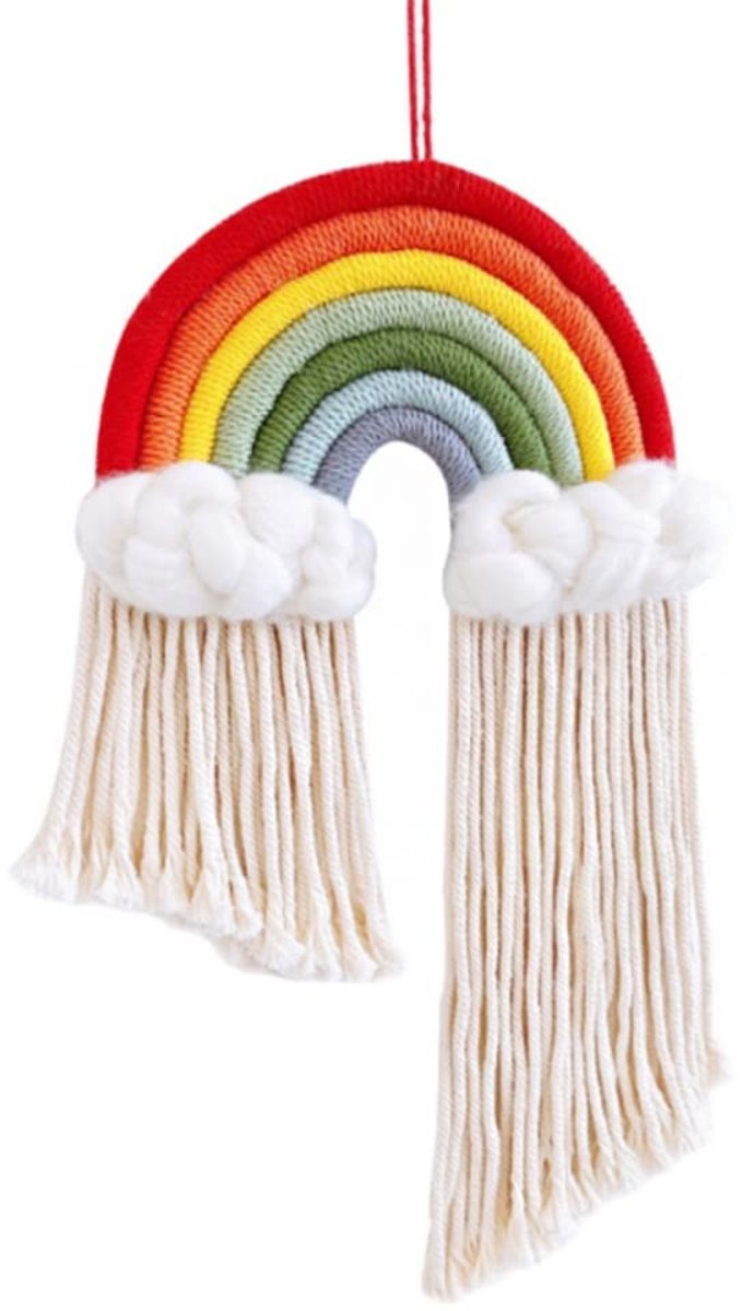 Store_7 - Bohemian Rainbow Charm - Decoratie - Rode regenboog - Kinderen - Wooncultuur - Perfect voor kinderkamers