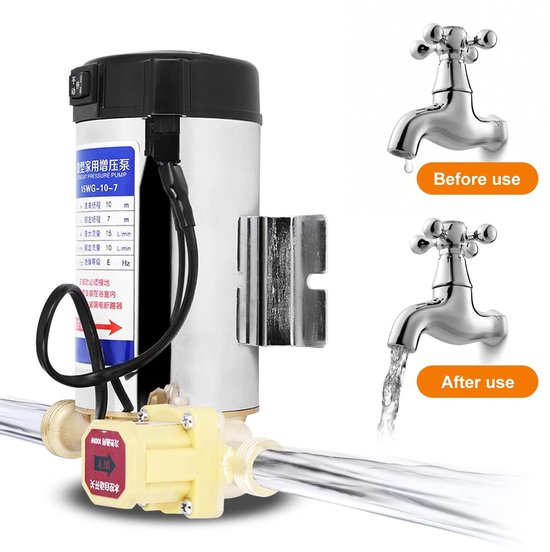 ONF3 - 220 V 100 W Auto Huishoudelijke Boost Pomp - Drukverhoging - Tapwater - Douche en faucet - Geschikt voor gezinsgebruik — afbeelding 4
