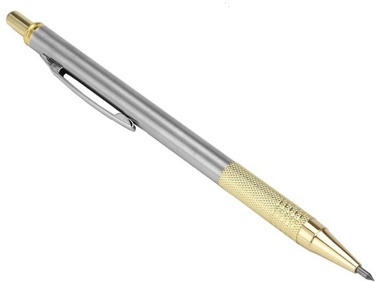 Tungsten Carbide Tip Scratch Pen - Hoogwaardige Engraver voor Glas en Metaal (Goud) van Merkloos — afbeelding 2