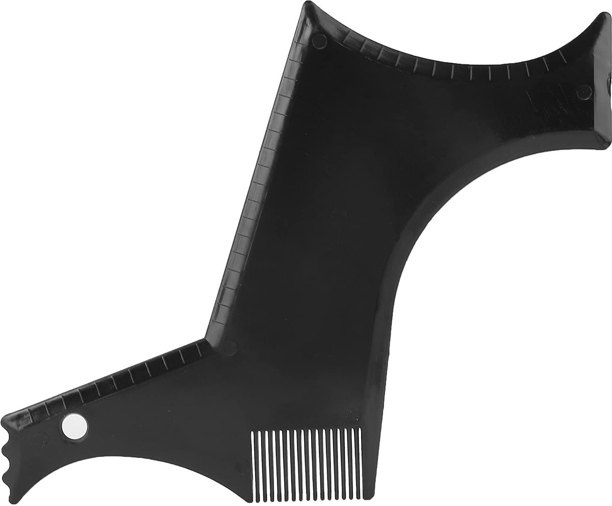 Dailygoods- Baardkam Flexibel - Baard Styling Tool - Geïntegreerde Kam - Baardvormgeving - Nivelleringsgids - Hoogwaardige Kwaliteit - Baardstylingtool