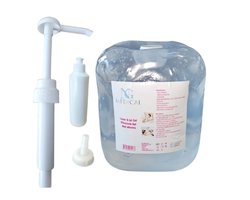 ULTRASOUND GEL Premium 5000 ml DIODE LASER GEL met Aloë vera - Compatibel RF, HIFU, EMS & CAVITATIE GEL - ipl gel - Diode ontharing gel + 250ml tube - Cosmetische Gel NG Medical