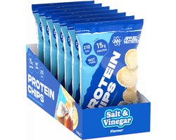 Applied Nutrition Protein Chips (7x50g) Salt & Vinegar - Functionele voeding - Eiwit Snacks