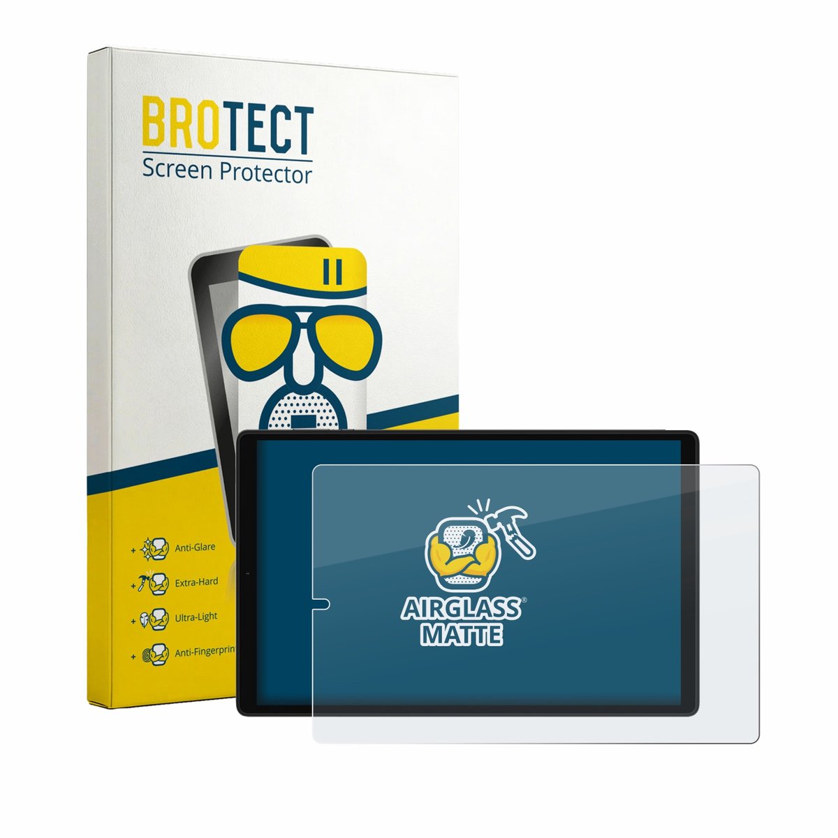 BROTECT - Screenprotector voor PIXGOOD 2K 10.4" - Folie Beschermfolie Beschermglas matte